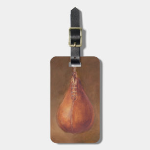 Rustic Sports Boxing Luggage Tag