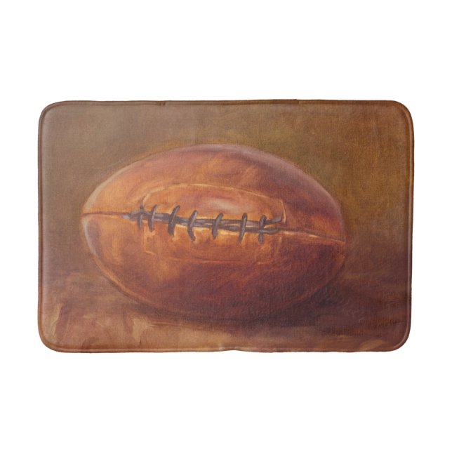 Rustic Sports | Football Bathroom Mat (Front)