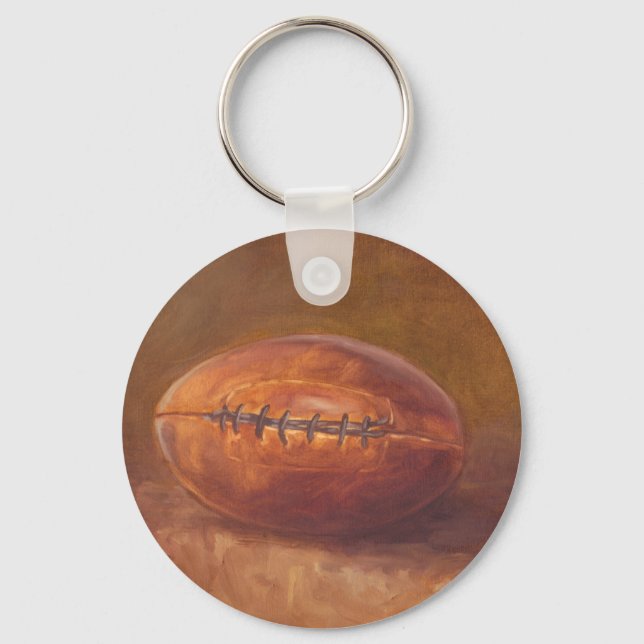 Rustic Sports | Football Keychain (Front)