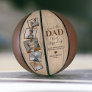 Rustic Stepdad Father's Day Photo Basketball