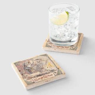 Rustic Stone Ebenezer Brews Coaster