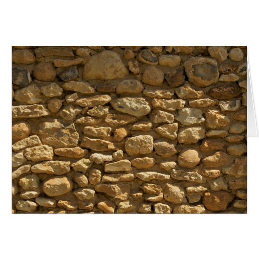 Rustic Stone Wall Cards (Front Horizontal)