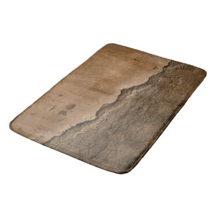 Rustic Stone Wall Napoli 2 - Yin Yang Bath Mat