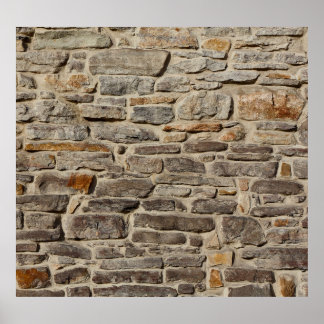 Rustic stone wall, textured decor