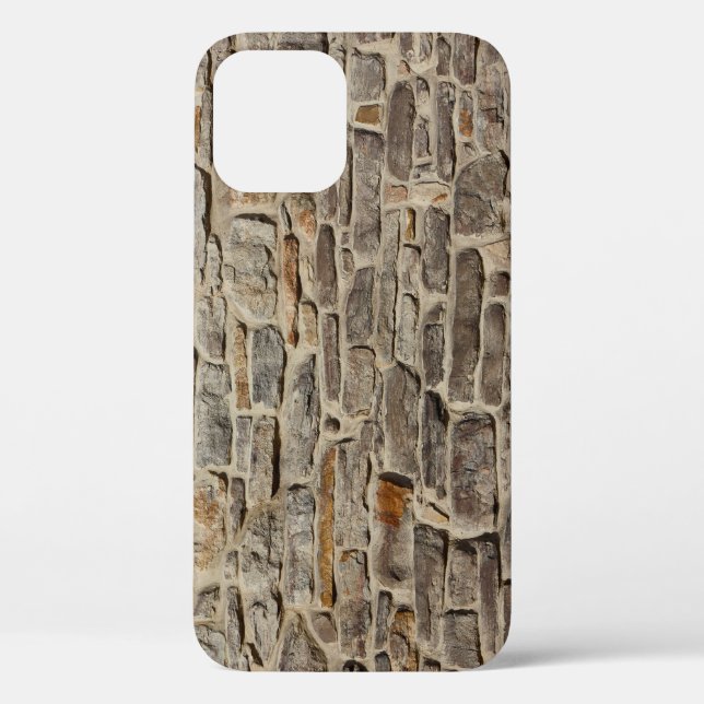 Rustic stone wall, textured decor Case-Mate iPhone case (Back)