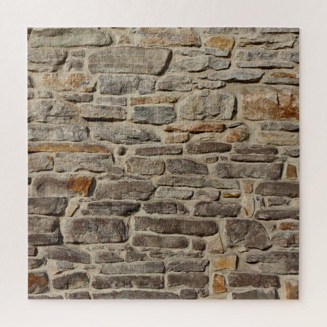 Rustic stone wall, textured decor jigsaw puzzle (Vertical)