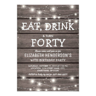 birthday postcard invitations