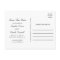 Rustic String of Lights Save the Date Postcard