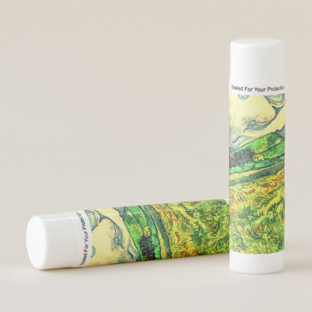Rustic Stylish Landscape at Saint Remy Painting Lip Balm (Front)