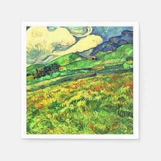 Rustic Stylish Landscape at Saint Remy Painting Napkins