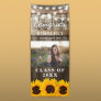 Rustic Sunflower 2024 Graduation Photo Door Banner