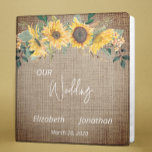 Rustic Sunflower Burlap Wedding Country<br><div class="desc">This design may be personalized in the area provided by changing the photo and/or text. Or it can be customized by choosing the click to customize further option and delete or change the color of the background, add text, change the text color or style, or delete the text for an...</div>