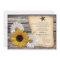 Rustic Sunflower Daisy Wedding Reception Only