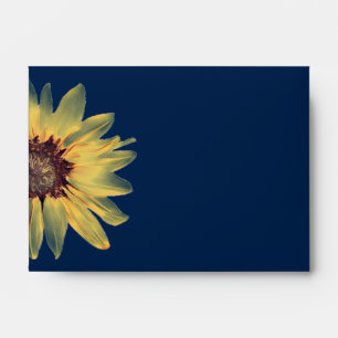 Rustic Sunflower Envelope