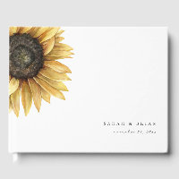 Rustic Sunflower Modern Wedding