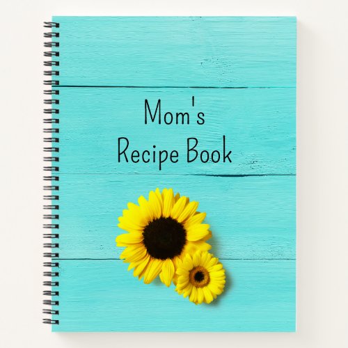 Rustic Sunflower Recipe Book 