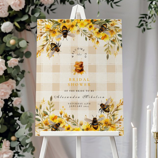  Rustic Sunflower She Found Her Honey Bridal Foam Board (Creator Uploaded)