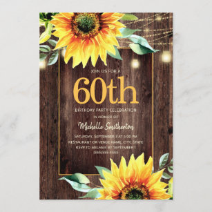 Multicolor 18x18 GTee Sunflower 60th Birthday Clothing Sunflower 60th Birthday 60 Years 720 Months of Being Awesome Throw Pillow 