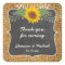 Rustic Sunflower wedding favor sticker