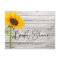 Rustic Sunflower Wood Bridal Shower