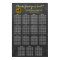 Rustic sunflowers chalkboard wedding seating chart