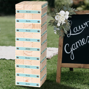 Rustic Sunset Vintage Loons Lake Wedding Topple Tower