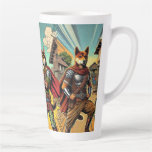 Rustic Superdog Latte Mug: The Indie Hero Latte Mug