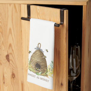 The Busy Honey Bee Hand Towel