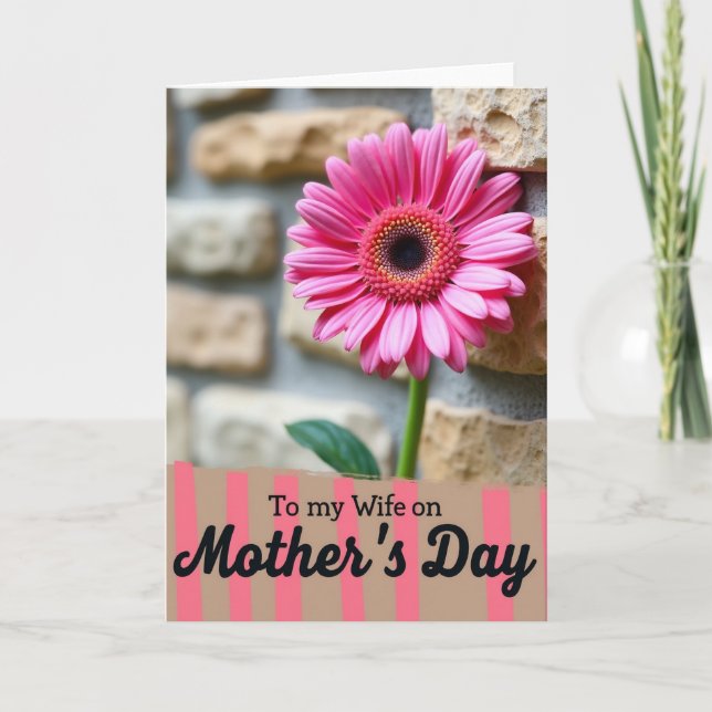 Rustic Sweet Mothers Day Card (Front)