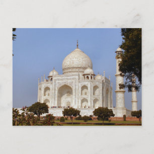 Rustic Taj Mahal India Bridal Shower Game Postcard