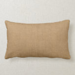 Rustic Tan Faux Burlap Accent Pillow<br><div class="desc">Chic and elegant throw pillow with a rustic faux burlap canvas background, perfect to accent any decor. Coordinate to match with our patterned and monogrammed pillows or use as a blank canvas to add your own personalized design. Click the Customize It button to add your own text and images to...</div>