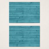 Rustic Teal Wood (Front & Back)