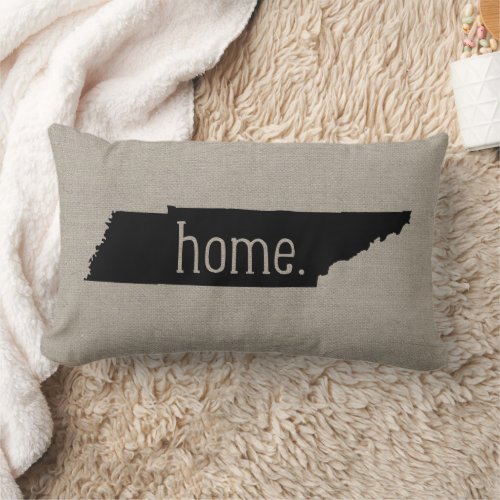 Rustic Tennessee Home State Throw Pillow