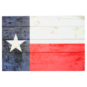 Rustic Texas Flag Wood Wall Art