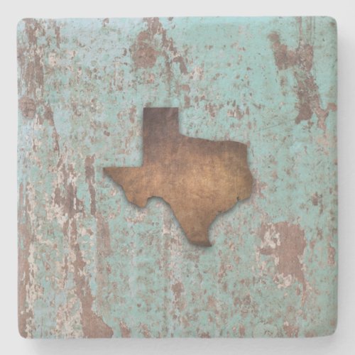 Rustic Texas Stone Coaster