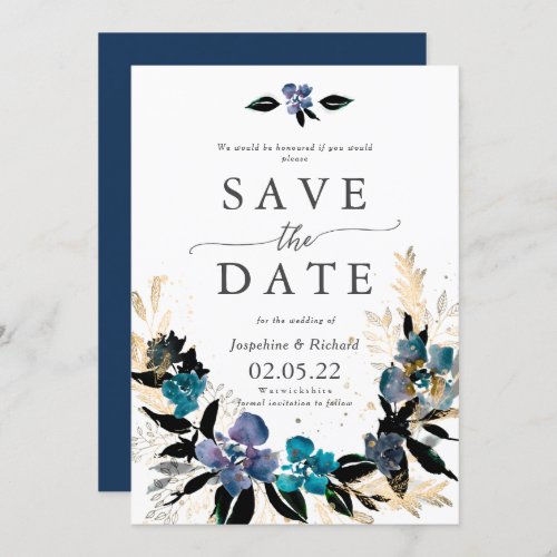 Rustic Text template wedding save the date