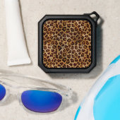 Rustic Texture Leopard Print Bluetooth Speaker (Insitu(Beach))