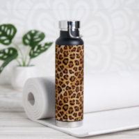 Leopard Vinyl 24oz Simple Modern Insulated Stainless Steel