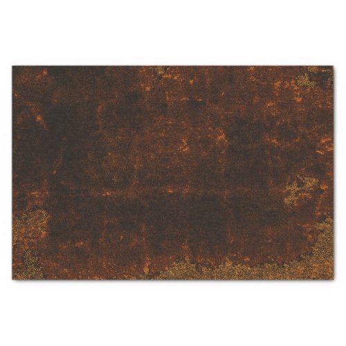 Rustic Texture Vintage Dark Brown Decoupage Tissue Paper