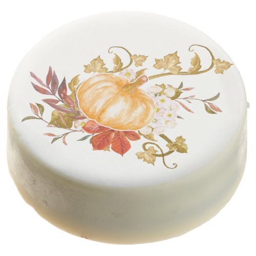 Rustic Thanksgiving Autumn Pumpkin Patch Gourds Chocolate Covered Oreo