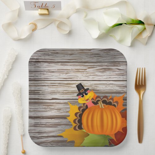 Rustic Thanksgiving    Paper Plates