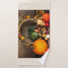 Rustic Thanksgiving Table Bountiful Harvest