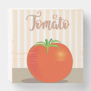 Rustic Tomato Wooden Box Sign