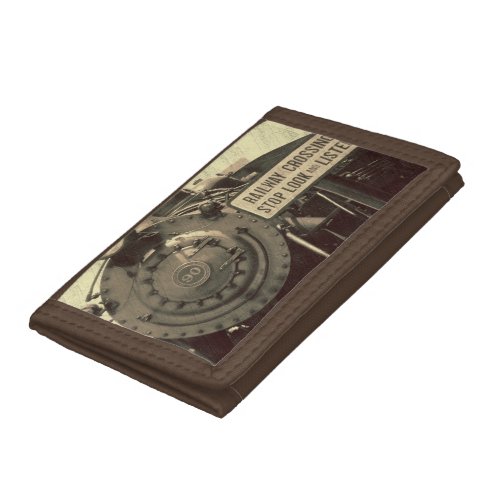 Rustic Train Wallet