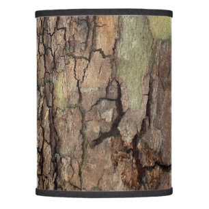 Rustic tree bark, outdoor natural pattern   lamp shade