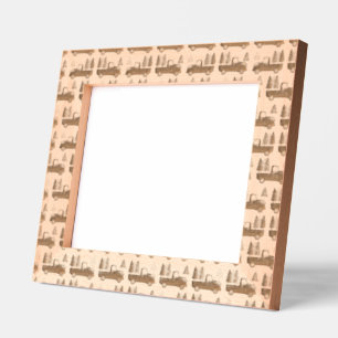 Rustic Tree Farm Laser Engraved Memories Frames