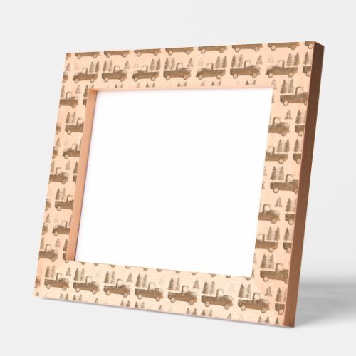 Rustic Tree Farm Laser Engraved Memories Frames