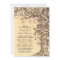 Rustic tree & mason jars wedding invitations