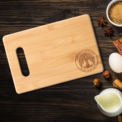 Rustic Tree of Life Kitchen Charcuterie  Cutting Board