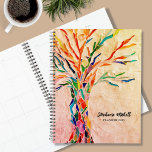 Rustic Tree Planner<br><div class="desc">This unique Planner is decorated with a colorful mosaic tree and stylish script typography. Customize it with your name and year. Use the Design Tool option to change the text size, style, or color. Because we create our artwork you won't find this exact image from other designers. Original Mosaic ©...</div>